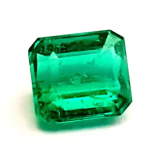 1 pcs Groen Smaragd - 0.73 ct