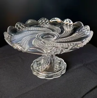Baccarat - Coupe/Cake display/Centerpiece op sokkel &amp;