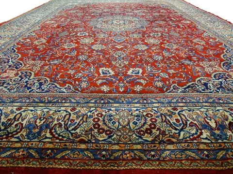 Supersize Sarouck - Gereinigd vloerkleed - 453 cm - 325 cm