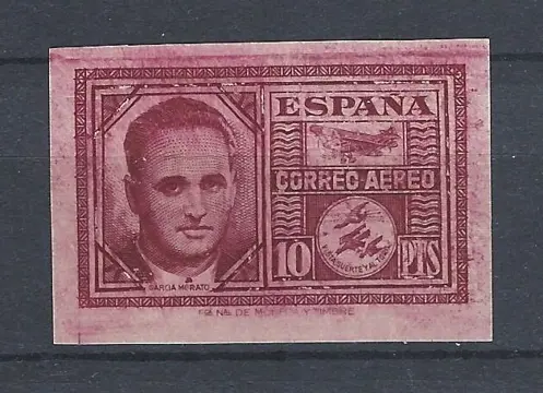 Spanje 1946 - Colour essay, 10 Pts. García Morato