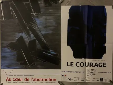 Soulages - Printemps des poètes et Maeght Au cœur de