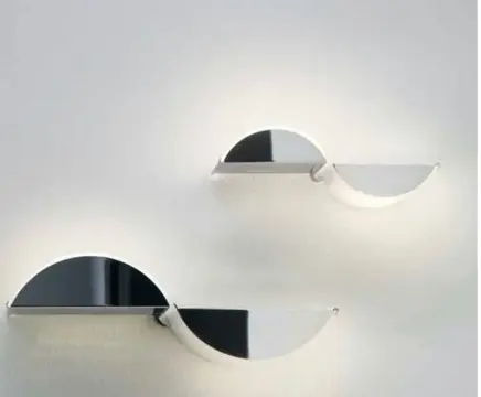 Flaver - Muurlamp - Onda 75 CROMO