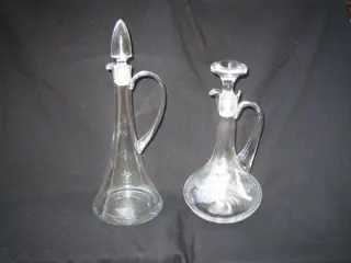 WMF / Geislingen - 2 karaffen WMF mondgeblazen handgemaakt