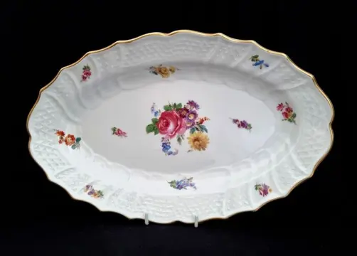 Teichert-Werke. Stadt Meissen - Bloemenpatroon Exclusive XL