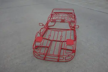 Modellen/speelgoed - Ferrari F40 Wireframe Sculpture 1/3
