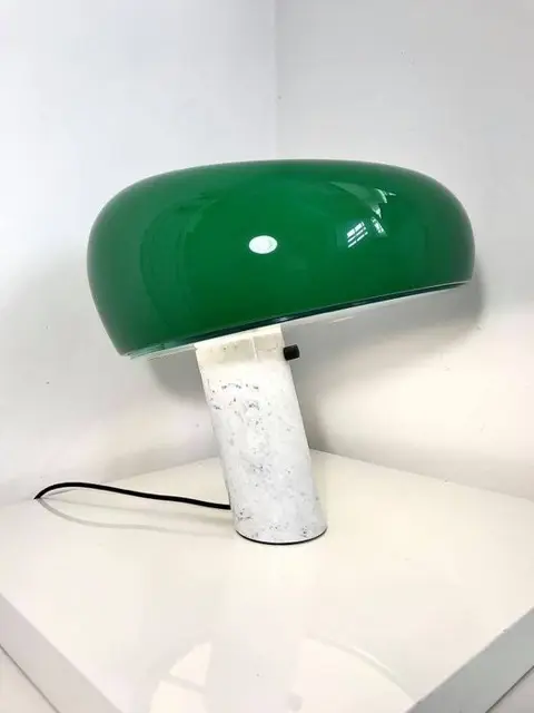 Achille Castiglioni - Flos - Tafellamp - Snoopy verde