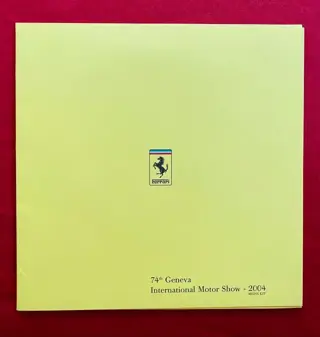 Brochures/catalogi - Ferrari 74th Geneva International