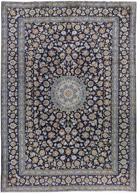 Kashan Kork Fein Signatur - Tapijt - 427 cm - 310 cm