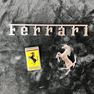 Embleem/mascotte/kenteken - Cavallino + Badge anteriore +