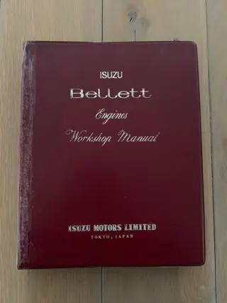Boeken - Isuzu Bellett Engines Workshop Manual by Isuzu
