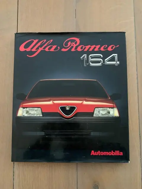 Boeken - Alfa Romeo 164 by Bruno Alfieri 1987 (First