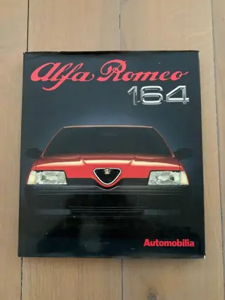 Boeken - Alfa Romeo 164 by Bruno Alfieri 1987 (First