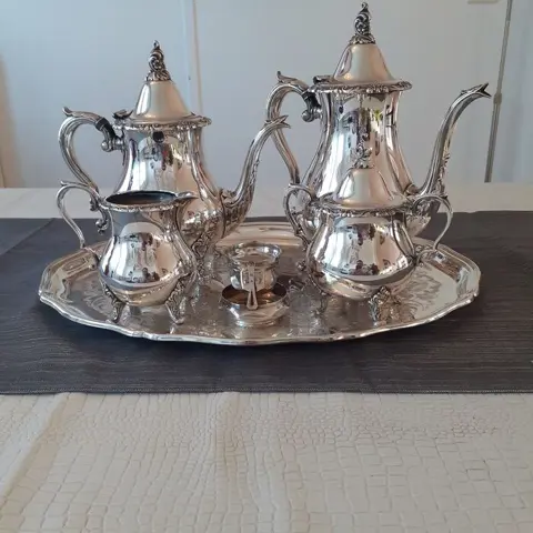 Wallace - wallace - Wallace zilver metalen koffie- of