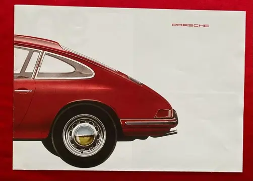 Brochures/catalogi - Porsche 901 brochure 1963 'Sonderdruck
