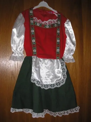 DIRNDL JURK - maat 140 - z.g.a.n. - z.g.a.n. - 15,-