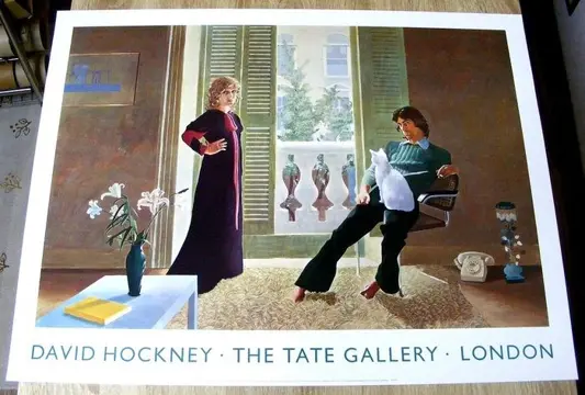 David Hockney - Mr and Mrs Clark and Percy The Tate