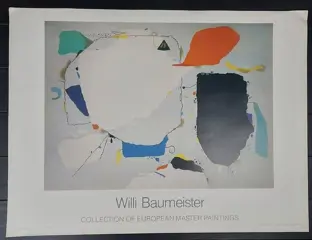 Willi Baumeister - Monturi Mit Rot Und Blau 1953 - 1988 -