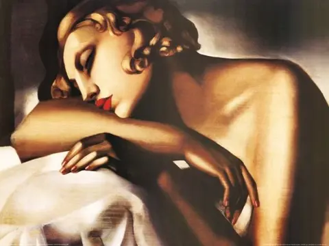 Tamara de Lempicka - (after) La Dormeuse (Sleeping Girl)