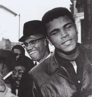 UNKNOWN - Malcolm X with Muhammad Ali