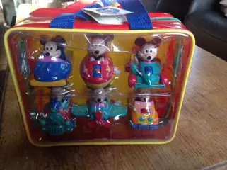 Disney - mickey 's world - nieuw, 6 opwindbare auto;s
