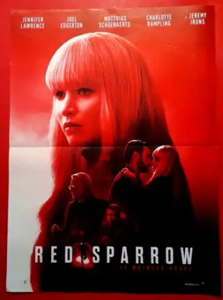 RED SPARROW filmposter.