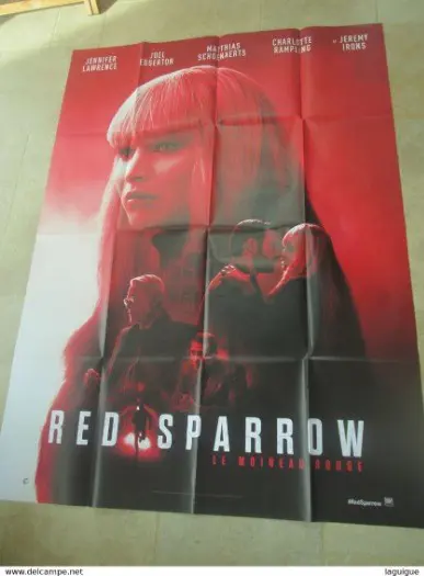 RED SPARROW FRANSE filmposter.