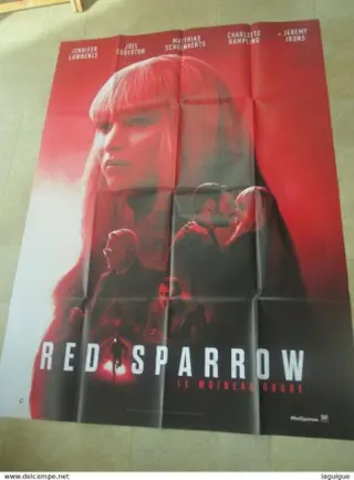 RED SPARROW FRANSE filmposter.