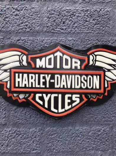 Wandornament , HARLEY-DAVIDSON
