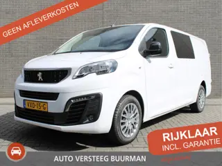 Peugeot Expert 2.0 BlueHDI 145PK L3 Dubbele Cabine Navigatie, Achteruitrijcamera, Trekhaak Afneembaa