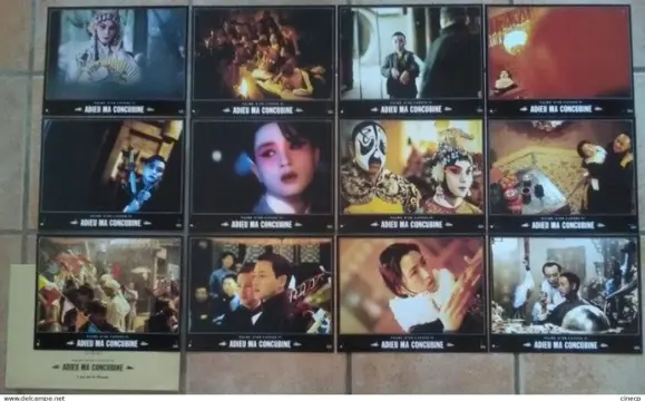 FAREWELL, MY CONCUBINE lobbycard set.