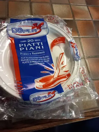 Disposable, bestek, bekers, borden