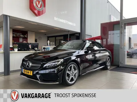 Mercedes-Benz C-Klasse Cabrio 180 Premium,AMG Line,Automaat,Navigatie,Climate&Cruisecontrol,Leder&St
