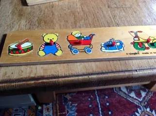 Kinder Puzzels hout met en zonder knopjes