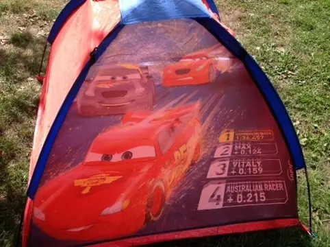 Cars - speeltent - 2 persoons