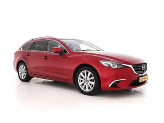 Mazda 6 Sportbreak 2.2D SkyActiv-D 150 Skylease GT (INCL-BTW) *LEATHER | FULL-LED | NAVI-FULLMAP | M