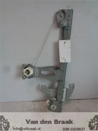 Toyota Aygo 2005-2014 Raammechaniek rechts handbediend