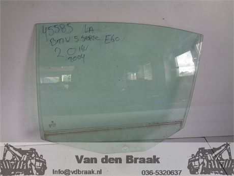 BMW 5 serie E60 sedan 2003-2010 Portierraam links achter