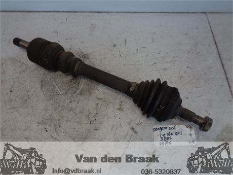 Peugeot 206 2.0 16V GTi 1999-2005 Aandrijfas links