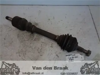Peugeot 206 2.0 16V GTi 1999-2005 Aandrijfas links