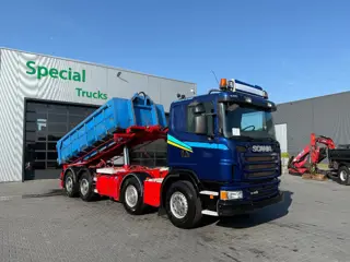Scania G480 8x2 / Euro 6 / NCH Cable system / preparation for crane