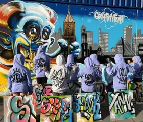 Graffiti workshops en kinderfeestjes!