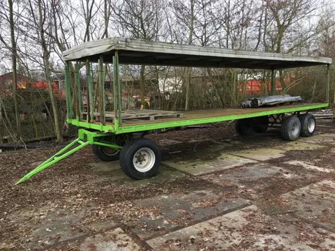 Zeilen wagen Landbouw wagen met zeilen 8.8 meter lang
