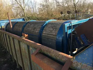 Mobiele spoeltrommel 7 meter lang