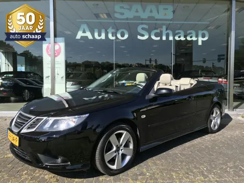 Saab 9-3 Cabrio 1.8t Vector | Rijklaar incl garantie | M2008 Stoelverwarming Leer Parkeersensoren