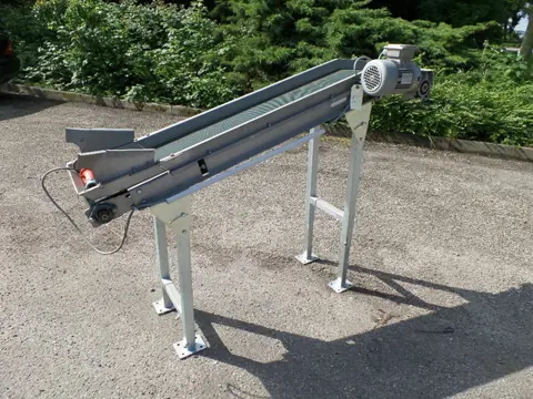 Transportband 145x25cm met knik