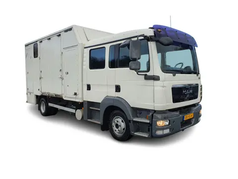 MAN TGL 8.180 (5-pers) Aut. 4X2 BL EEV *PAARDEN (2) /HORSES (2) TRAILER* AUT. *PAARDEN TRAILER- PFER