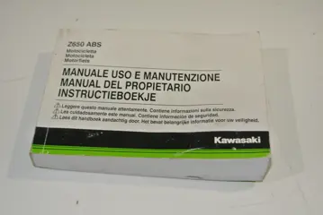 INSTRUCTIEBOEKJE Kawasaki Z 650 2017 - 2019