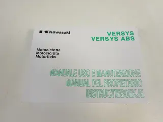 INSTRUCTIEBOEKJE Kawasaki VERSYS 650 2010 - 2014