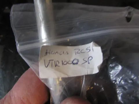 SLIDERS / VALBLOKKEN Honda VTR 1000 SP 1999 - 2001 / 2002 -