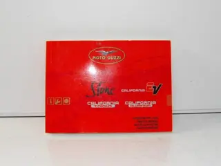 INSTRUCTIEBOEKJE Moto Guzzi California EV 1998 - 2011